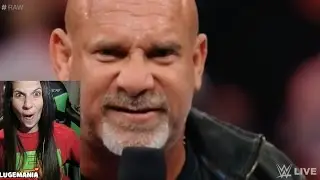 WWE Raw 11/21/16 Goldberg Title RUN!?