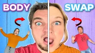 BODY SWAP - Mom and Dad Accidently Swap Bodies!