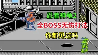【忍者神龟2】【Teenage Mutant Ninja Turtles II】全boss无伤打法你都见过吗——快来拯救艾普丽尔