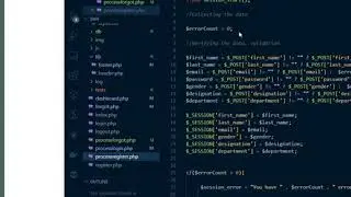 PHP Intro - Building Authentication System - 24 - Forgot Password 1