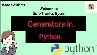 Generators in Python. #pythontutorial #learnpython #pythonbeginners