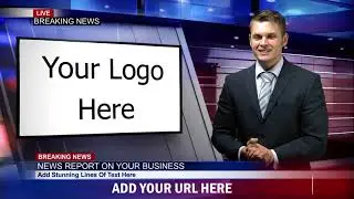 World News Style Video