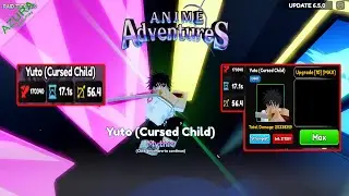 OP Mythical Yuto (Yuta Okkotsu) In Anime Adventures EZ wave 50 curse academy