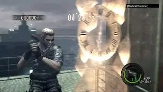 Resident Evil 5 PS4 Mercenaries NO MERCY 2057k Ship Deck Wesker STARS FULL COMBO 60fps
