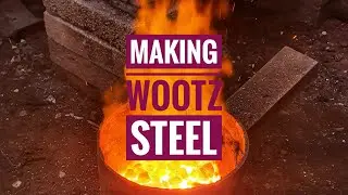 Making Wootz Steel