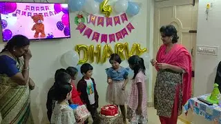 Dharvik 4th Birthday Celebrations🎉🎂😍@Bangalore #dharvik #trending #video #viral #subscribe #funny