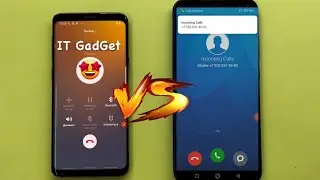 Redmi 9 VS Samsung S9 incoming Call