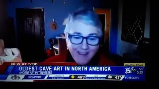 BIGFOOT FOUND IN TENNESSEE ANCIENT CAVE ART.JULY 2024