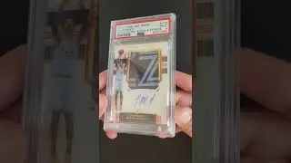 2019 National Treasures Stars & Stripes Ja Morant ROOKIE PATCH AUTO 30/30 PSA 9
