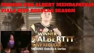 MOMEN RRQ ALBERT MENDAPATKAN PIALA MVP REGULAR SEASON!! DPT BUFF DARI FUNI!! ~MPL INDONESIA