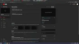 my video is stuck processing will begin shortly 0%