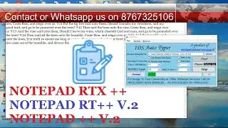 How to copy paste in Notepad RT++ V2 automatic typing/ Autotyping trick using IDS autotyper .xtt