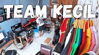 Produksi 20pcs Sablon DTF di Rumah