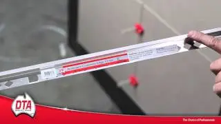 Aluminium Trim Warning