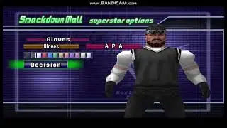 Super Mario Mario-Hammer Mario(Super Mario 3 NES) Attire WWF No Mercy Formula