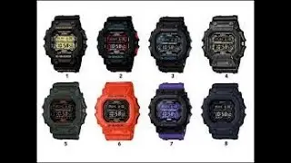 Tutorial Setting | Jam tanggal alarm | G SHOCK GX 56 series
