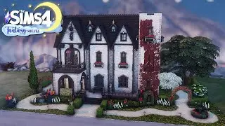 The Goth's New Mansion | Sims 4 Speed Build | No CC