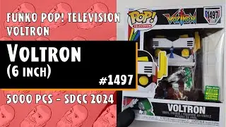 Voltron (6 inch - 5000 pcs) Funko Pop  - 1497 - SDCC 2024 // Just One Pop Showcase