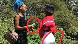 Cucumber 🥒 Prank In Kenya (Crazy Skills Of Girls)