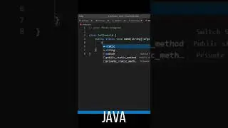 Hello world in java 