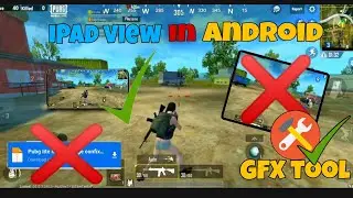iPad view in Android GFX tool no config | #bgmi #krafton #pubgmobile #soulpanthar