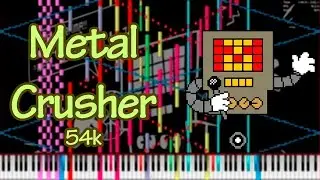 [Black MIDI] Undertale - Metal Crusher | BusiedGem | 54K Notes
