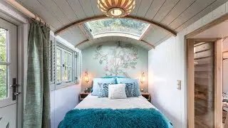 Couple Turn Shed Into Unique Tiny House For Less Than $3,000