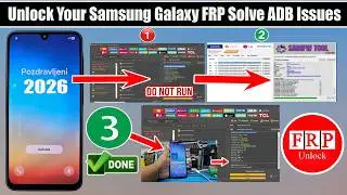 Unlock Your Samsung Galaxy FRP Solve ADB Issues in Minutes  Latest Bit Android Fix!
