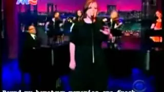 ADELE  Live  HOMETOWN GLORY subtitulos ESPAOL INGLES