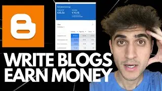 How To Write Blogs using Blogger.com & Make Passive Income! (Everything Explained!)