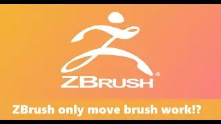 zbrush problem only move brush works