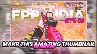 Make This Amazing BGMI Thumbnail On Android | Montage Thumbnail BGMI | FPP Montage Thumbnail