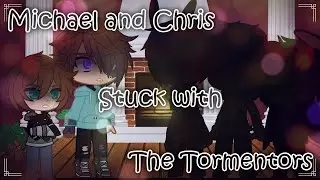 Michael and Chris Stuck with The Tormentors || FNAF || Afton Family || Gacha Club