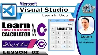 C Sharp 02: How to create Calculator in 