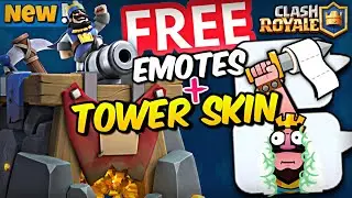 Free Emotes + Tower Skin 😍 - Unlock Now !