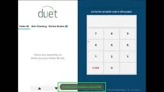 Duet POS System  - Clocking in