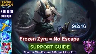 Wild Rift AP Tank Zyra Support Guide - How To Dominate - Build, Runes, Gameplay