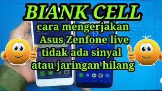 Asus Zenfone Lite tidak ada sinyal