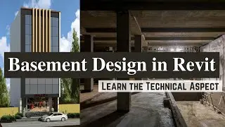 Building Basement Design in Revit Architecture | Learn Revit with Detailing