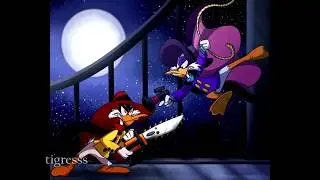 Darkwing vs Negaduck - Speedpainting