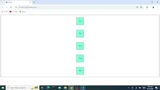 Making 5 Boxes in HTML and CSS in 2024