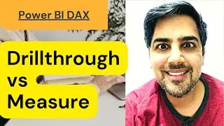 Power bi Drillthrough using Measure - step by step (Power BI training) - 60