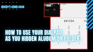 how to use your call dial pad or keyboard to hide your photos or folder in tamil