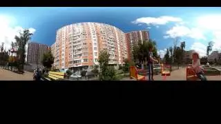 Варька на карусели. Видео 360 градусов.