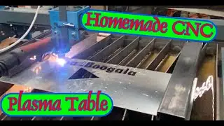 Home Built CNC Plasma Table painted and ready for use, Part 3   @jdsgarage701 ​