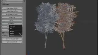 blender python script - make a tree Update