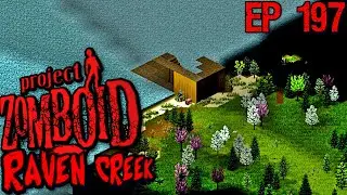 Fishing Lodge Build Start |Project Zomboid - Return To Raven Creek - High Population-B41-Modded