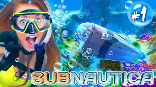 *NEW* SWIMMING WITH ALIENS!?! 🧜‍♀️ (Subnautica #1!🧜‍♀️)