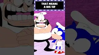 Sonic Meets Pizza Tower