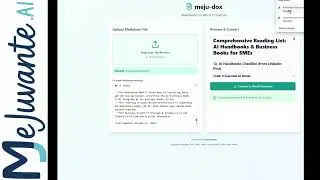 MeJuDox md converter docx - Convert MarkDown documents to DOCX